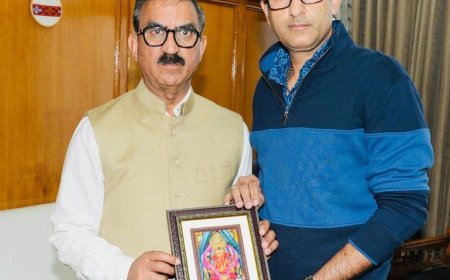 “नादौन की तस्वीर बदलेगी!” नगर परिषद अध्यक्ष शम्मी सोनी ने शिमला में CM सुक्खू को दिए विकास कार्यों के अपडेट