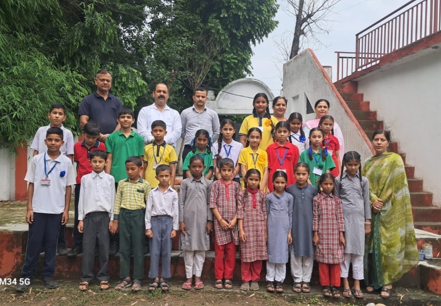 क्लस्टर संसाधन साझेदारी कार्यक्रम से विद्यार्थियों में बढ़ा नवाचार और आत्मविश्वास