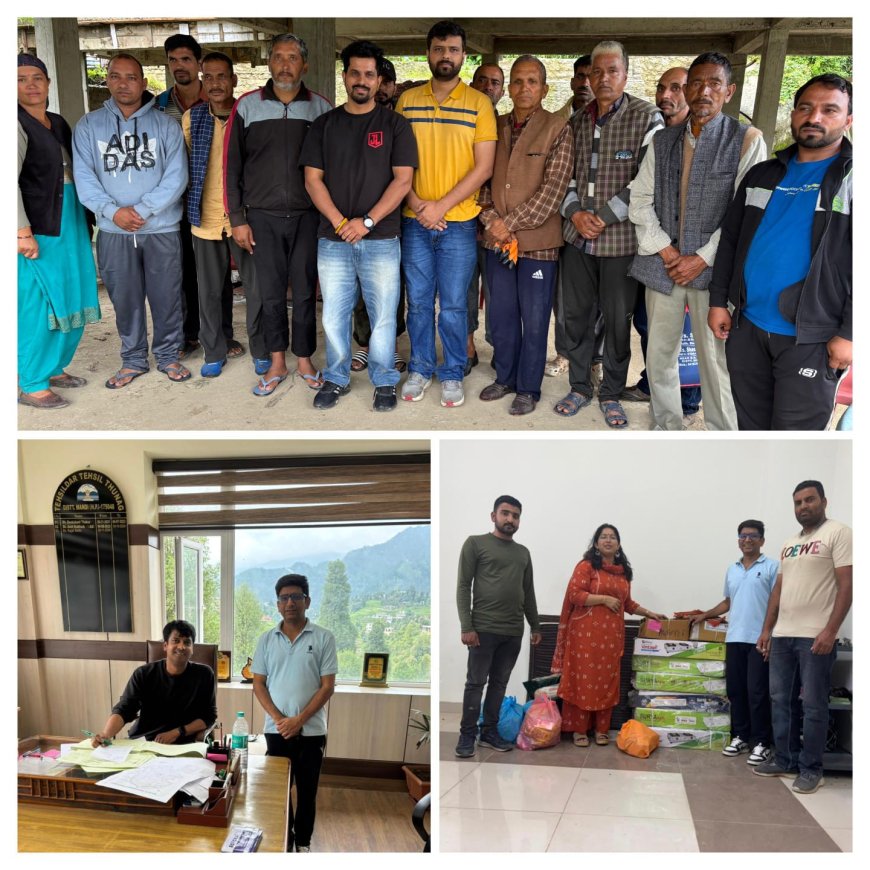 हिमाचलियों का दिल से जुड़ा संदेश: बेंगलुरु-पुणे से आपदा पीड़ितों तक पहुंचाई राहत की किरण!