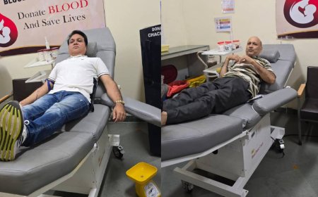 एक साथ किया 93वां रक्तदान! कांगड़ा सेवियर्स के अध्यक्ष और उपाध्यक्ष ने टांडा अस्पताल में रचा इतिहास