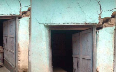 नादौन में लगातार बारिश से ढहने के कगार पर मकान, मजदूर परिवार बेघर होने की कगार पर!