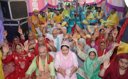 नादौन के पछनाल गांव में सहस्त्र चंडी महायज्ञ सम्पन्न, पूर्णाहुति में उमड़ा श्रद्धालुओं का सैलाब