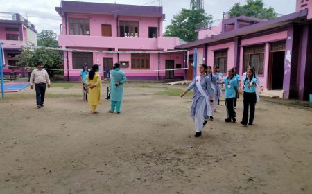 नादौन में स्वतंत्रता दिवस की तैयारियां पूरी, कन्या विद्यालय में छात्राओं का सांस्कृतिक अभ्यास