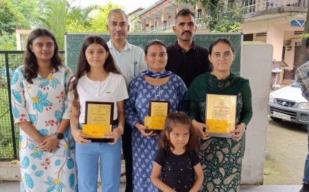 ✨ “पहल संस्था ने चंगर की होनहार बेटियों को दिया सम्मान, मेरिट में चमकाया नाम”