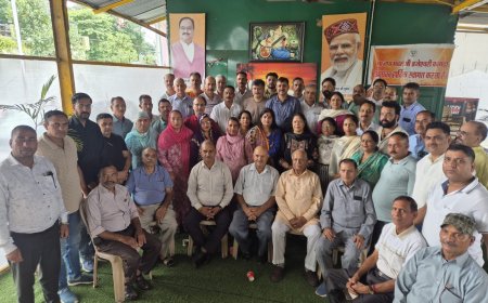 पवन काजल का कांगड़ा में जोरदार स्वागत, बने BJP उपाध्यक्ष