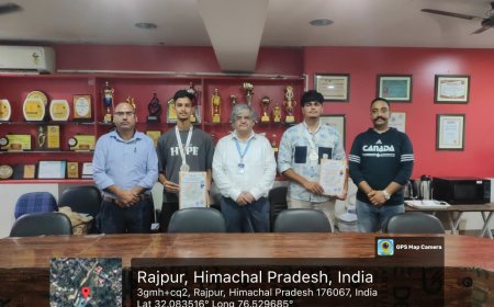 राजपुर कॉलेज के अंशुल और रिपुल ने जीता राष्ट्रीय रजत पदक