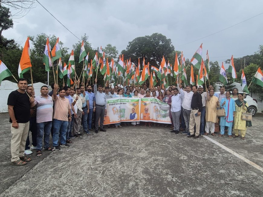 कांगड़ा में तिरंगा यात्रा की गूंज! मटौर से बगली तक देशभक्ति के नारों से गूंजा माहौल 🇮🇳
