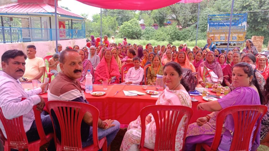खोली पंचायत में किसान गोष्ठी: 150 से अधिक किसानों ने सीखी प्राकृतिक खेती की तकनीक 🌱