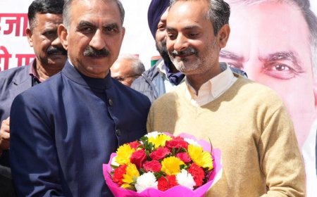 धर्मशाला में विकास चर्चा प्रभारी बने अजय वर्मा