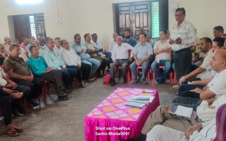 नादौन में विकास पर चर्चा, अजय शर्मा ने लिया फीडबैक