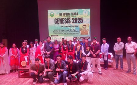 टांडा मेडिकल कॉलेज के जेनेसिस 2025 में पहुँचे RS बाली