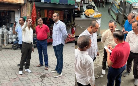 एचआरटीसी उपाध्यक्ष अजय वर्मा ने विकास कार्यों का लिया जायज़ा