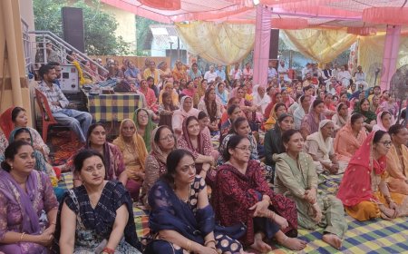 पुराना कांगड़ा: श्रीमद भागवत कथा के दूसरे दिन अमृतवचन