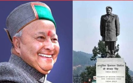 13 अक्तूबर को रिज मैदान में होगा वीरभद्र सिंह की प्रतिमा का अनावरण