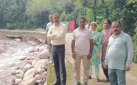 कांगड़ा में बरसात का कहर, MLA पवन काजल पहुंचे देहरियां