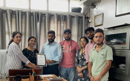 कांगड़ा के निखिल ने सिविल हॉस्पिटल को दिए 1000 सिरिंज