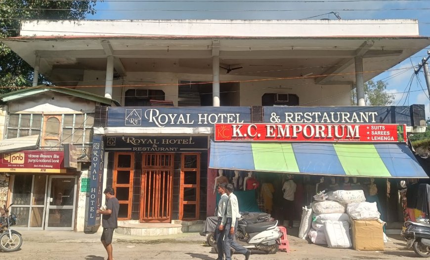 कांगड़ा शहर का रॉयल रेस्टोरेंट एवं होटल पिछले 25 सालों से बना लोगों की पहली पसंद