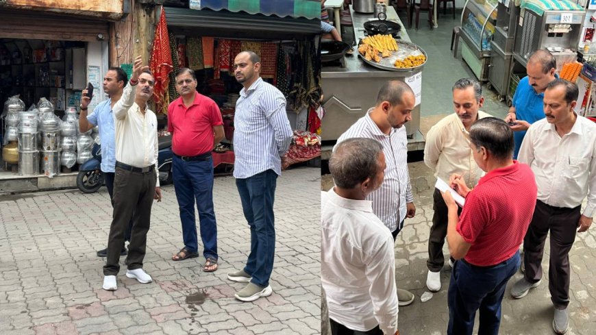एचआरटीसी उपाध्यक्ष अजय वर्मा ने विकास कार्यों का लिया जायज़ा