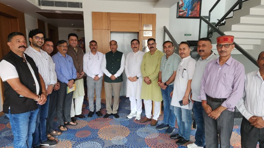 हिमाचल की मुसीबत में PM का साथ सराहनीय: जयराम ठाकुर