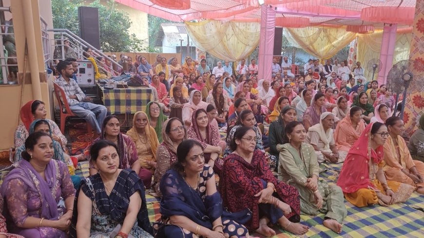 पुराना कांगड़ा: श्रीमद भागवत कथा के दूसरे दिन अमृतवचन