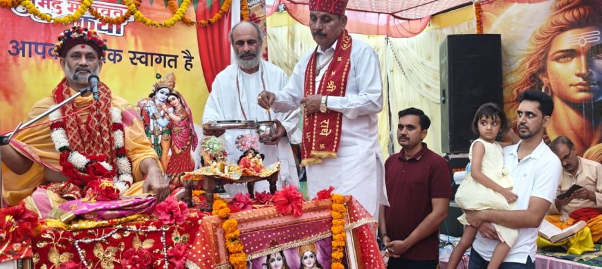 पुराना कांगड़ा में श्रीकृष्ण-रुक्मणि विवाह, श्रद्धालु झूमे