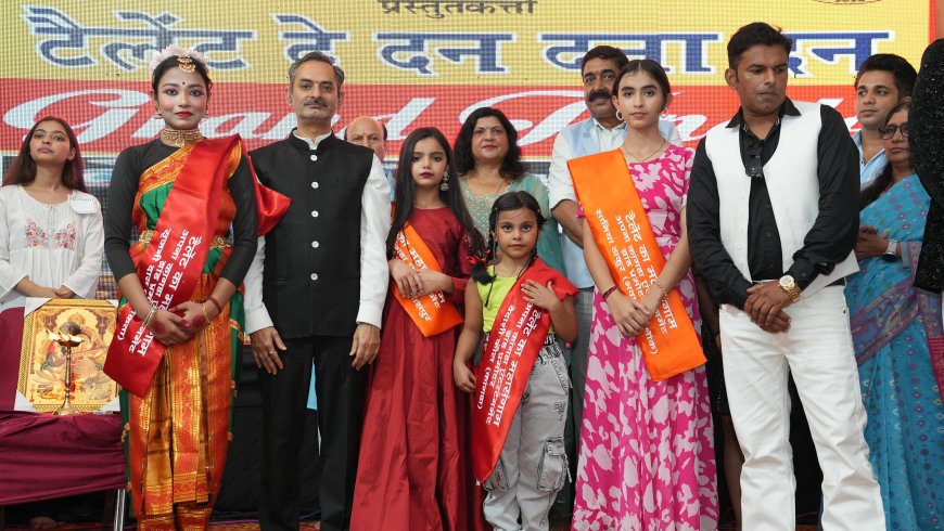 योग और टैलेंट शो में पहुंचे एचआरटीसी उपाध्यक्ष अजय वर्मा