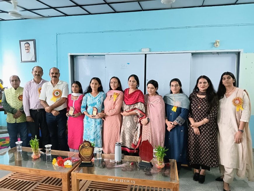 नादौन कॉलेज में हिंदी दिवस पर धूम, छात्र-छात्राओं ने दिखाई प्रतिभा