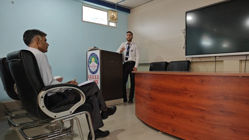 हिंदी दिवस प्रतियोगिताओं में अंशुल रहा अव्वल