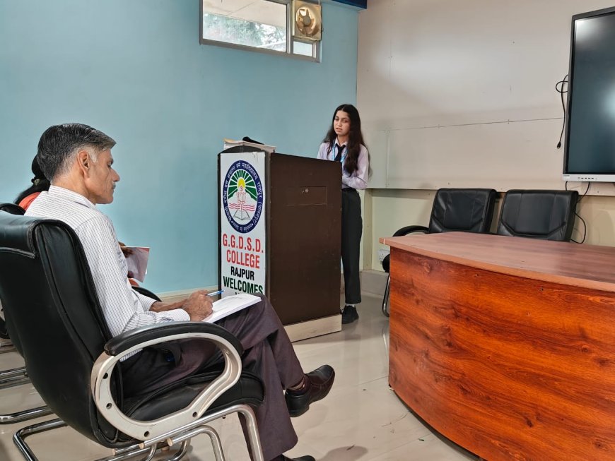 हिंदी दिवस प्रतियोगिताओं में अंशुल रहा अव्वल