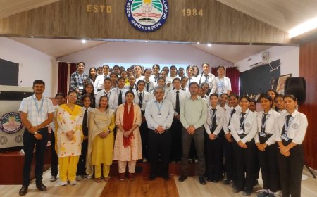 जीजीडीएसडी कॉलेज राजपुर में वन्यजीव संरक्षण पर व्याख्यान