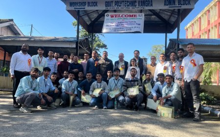 कांगड़ा में हुई राज्य स्तरीय तकनीकी कौशल प्रतियोगिता, हमीरपुर रहा अव्वल