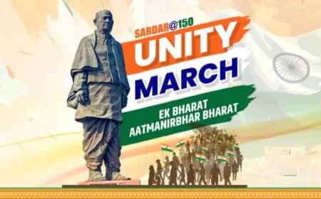 सरदार@150 यूनिटी मार्च : युवाओं में देशभक्ति और एकता का संकल्प