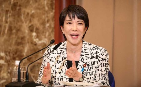 जापान की संसद में इतिहास, साना टाकाइची बनीं पहली महिला PM