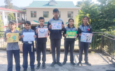 रावमा पाठशाला बलडूहक में नशा निवारण अभियान के तहत प्रतियोगिता आयोजित