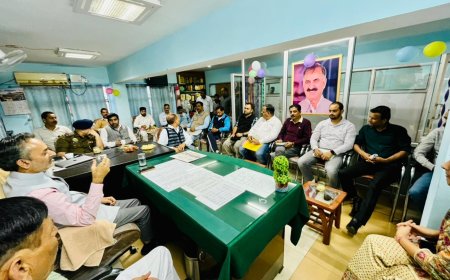 भीष्म पंचक मेले की तैयारियाँ तेज़, एचआरटीसी उपाध्यक्ष अजय वर्मा ने अधिकारियों संग की बैठक