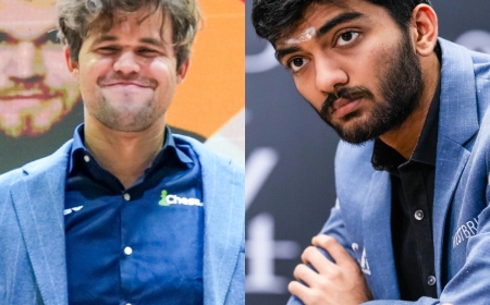 "Clutch Chess 2025: गुकेश डी और कार्लसन की टक्कर में रोमांच चरम पर!"