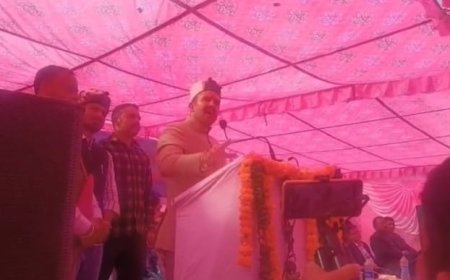 विक्रमादित्य सिंह ने जलोग में दी 40 करोड़ की सौगात