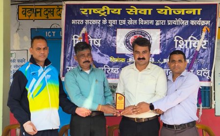 धलूं स्कूल में एनएसएस विशेष शिविर, वॉलंटियर्स को मिले प्रेरक टिप्स