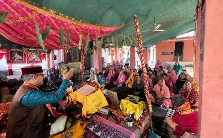 भगवान भेष नहीं, मन की सुंदरता देखते हैं : राजेंद्र संख्यान