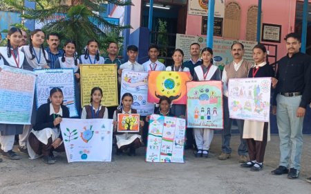 गाहलियां स्कूल में मनाया गया राष्ट्रीय एकता दिवस 🇮🇳