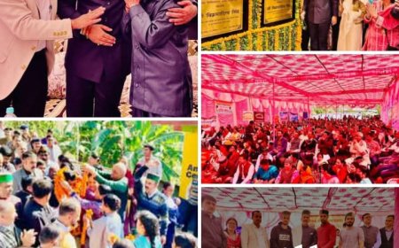 शिमला ग्रामीण में विकास की गूंज, विक्रमादित्य सिंह ने बांटे करोड़ों के तोहफे