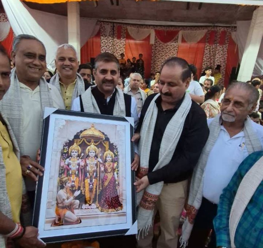 कांगड़ा में 30 फुट ऊंचे रावण का दहन, पवन काजल रहे मुख्य आकर्षण