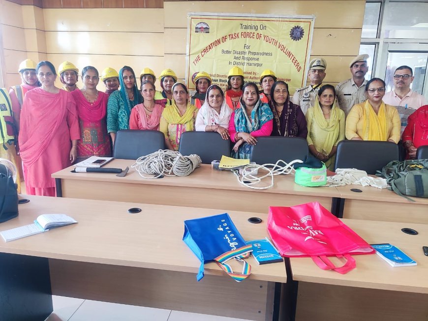 नादौन में आपदा प्रबंधन पर विशेष शिविर, दी गई बचाव की ट्रेनिंग