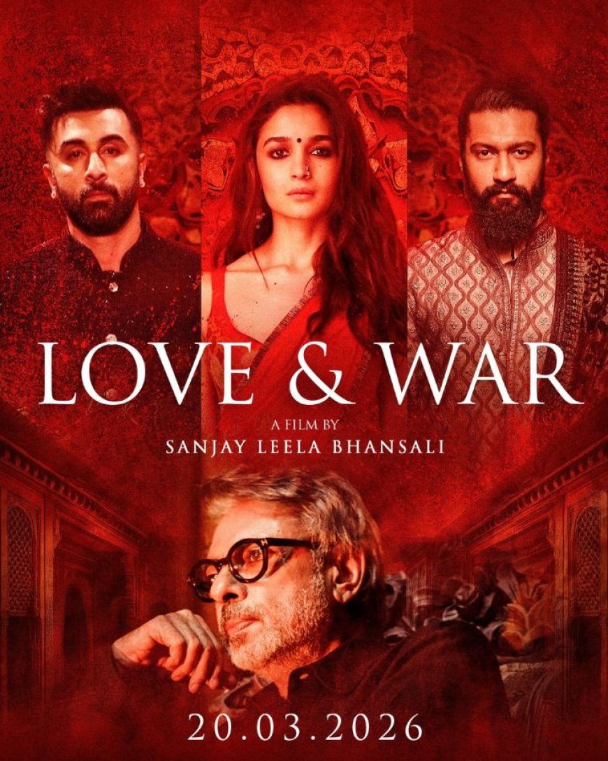 भंसाली की ‘लव & वॉर’: मुंबई में इटली का जादू, रणबीर-आलिया- विक्की की रोमांचक तिकड़ी