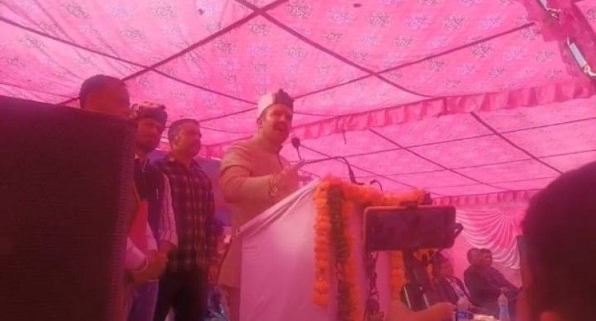 विक्रमादित्य सिंह ने जलोग में दी 40 करोड़ की सौगात