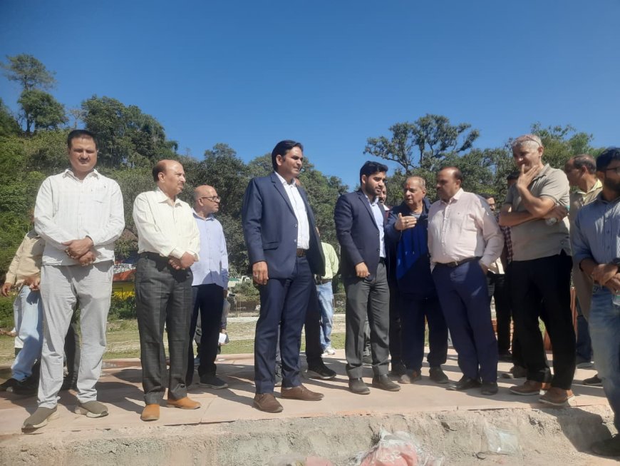 उपायुक्त कांगड़ा ने विकास कार्यों का किया निरीक्षण