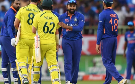 भारत ने ऑस्ट्रेलिया के खिलाफ टी20 सीरीज में चौथा मुकाबला क्वींसलैंड में करीब﻿