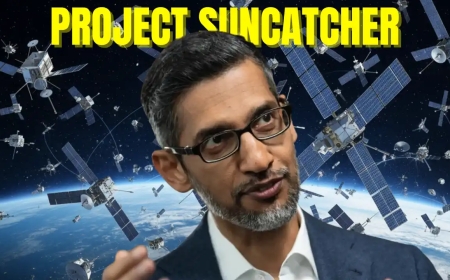 Google Project Suncatcher: अंतरिक्ष में बनेगा अनोखा AI Data Center!﻿