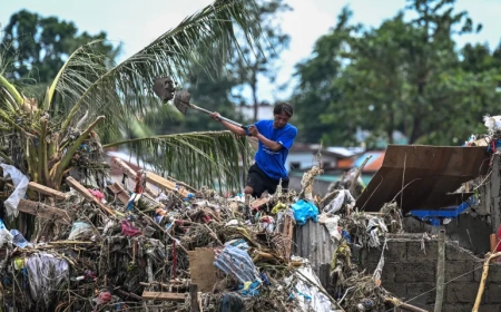 फिलीपींस में टाइफून कालमेगी ने मचाई तबाही, 114 की मौत﻿