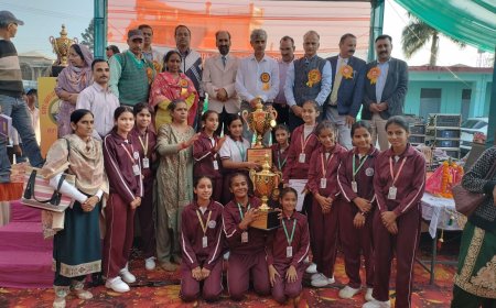 नादौन में 40वीं राज्य स्तरीय योग व सांस्कृतिक प्रतियोगिता का समापन